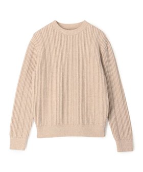 【トゥモローランド/TOMORROWLAND / MEN】のウールカシミヤシルク リブクルーネックプルオーバーニット 人気、トレンドファッション・服の通販 founy(ファニー) ファッション Fashion メンズファッション Fashion for Men トップス・カットソー Cut & Sew Tops ニット・セーター / 定番トップス Knit Tops & Sweaters 2025年 2025 2025-2026秋冬・A/W Autumn/Winter 2025–26 AW25–26 シルク Silk, 100% Silk |ID:prp329100004829527