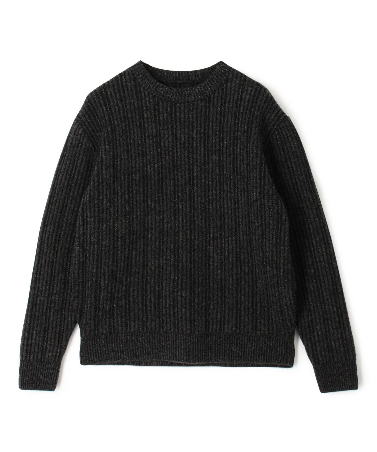 【トゥモローランド/TOMORROWLAND / MEN】のウールカシミヤシルク リブクルーネックプルオーバーニット インテリア・キッズ・メンズ・レディースファッション・服の通販 founy(ファニー) 　ファッション　Fashion　メンズファッション　Fashion for Men　トップス・カットソー　Cut & Sew Tops　ニット・セーター / 定番トップス　Knit Tops & Sweaters　2025年　2025　2025-2026秋冬・A/W　Autumn/Winter 2025–26 AW25–26　シルク　Silk, 100% Silk　18 チャコールグレー|ID: prp329100004829527 ipo3291000000035150597