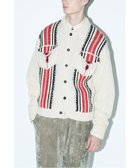 【トーガ/TOGA / MEN】のMesh knit jacket 人気、トレンドファッション・服の通販 founy(ファニー) ファッション Fashion メンズファッション Fashion for Men thumbnail OFF WHITE|ID: prp329100004829534 ipo3291000000035150682