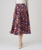 【アナイ/ANAYI】の【セットアップ対応商品】ペイントフラワープリントティアード スカート blue|ID: prp329100004829539 ipo3291000000035150702