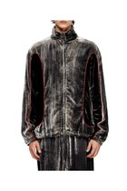 【ディーゼル/DIESEL / MEN】のメンズ ブルゾン J-HAY 人気、トレンドファッション・服の通販 founy(ファニー) ファッション Fashion メンズファッション Fashion for Men なめらか Smooth, Silky Texture スタイリッシュ Stylish, Fashionable スポーティ Sporty, Casual Athletic ドローストリング Drawstring, Pull Cord フィット Fit, Slim Fit ブルゾン Blouson, Bomber Jacket ベルベット Velvet, Velvety メンズ Men's, Menswear thumbnail グレー系その他|ID: prp329100004829540 ipo3291000000035150706