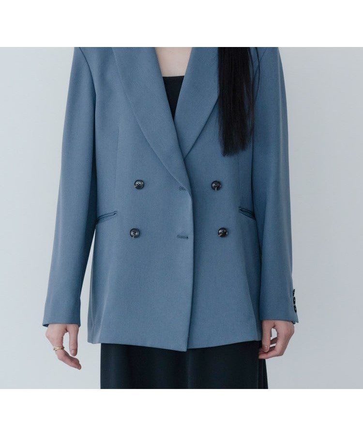 【インディヴィ/INDIVI】の【セットアップ対応】ウーステッドライクダブルジャケット 人気、トレンドファッション・服の通販 founy(ファニー) 　ファッション　Fashion　レディースファッション　Fashion for Women　アウター　Coat / Outerwear Collection　レディースジャケット・軽アウター　Jackets　クール　Cool, Chic　ジャケット　Jacket, Outerwear　セットアップ　Set-Up, Coordinated Outfit　トレンド　Trend, Trending Now　 other-1|ID: prp329100004829552 ipo3291000000035150858