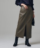 【ピエロ/Pierrot】のRASW フェイクレザースリットIラインスカート 人気、トレンドファッション・服の通販 founy(ファニー) ファッション Fashion レディースファッション Fashion for Women スカート Skirts スリット Slit, Slit Detail パッチ Patch, Appliqué フェイクレザー Faux Leather, PU Leather フロント Front, Front Design ポケット Pocket, Pocket Detail thumbnail モカグレージュ|ID: prp329100004829558 ipo3291000000035151035