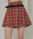 【レディアゼル/REDYAZEL】のローベルトプリーツミニスカート 人気、トレンドファッション・服の通販 founy(ファニー) ファッション Fashion レディースファッション Fashion for Women スカート Skirts ミニスカート Mini Skirts ベルト&ウエストマーク Belts & Waist Accessories おすすめ Recommended / Our Picks クラシカル Classical, Vintage-Inspired クラシック Classic, Timeless Style ジャケット Jacket, Outerwear スウェット / スエット Sweatshirt, Sweatwear スタイリッシュ Stylish, Fashionable チャーム Charm, Pendant トレンド Trend, Trending Now プリーツ Pleats, Pleated ループ Loop, Loop Knit 今季 This Season, Current Season thumbnail 赤系チェック|ID: prp329100004829571 ipo3291000000035151224