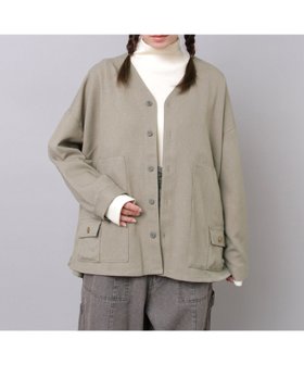 【アールエヌエーエヌ/RNA-N】のB2927 F.ワークのウールライクシャツジャケット 人気、トレンドファッション・服の通販 founy(ファニー) ファッション Fashion レディースファッション Fashion for Women アウター Coat / Outerwear Collection レディースジャケット・軽アウター Jackets ウォッシャブル Machine Washable ジャケット Jacket, Outerwear ストレッチ Stretch, Stretchy Fabric セットアップ Set-Up, Coordinated Outfit なめらか Smooth, Silky Texture フラップ Flap, Flap Pocket フレンチ French, French Style ポケット Pocket, Pocket Detail 羽織 Haori, Light Jacket ワーク Workwear, Utility Style A/W・秋冬 Autumn/Winter エレガント 上品 Elegant |ID:prp329100004829577