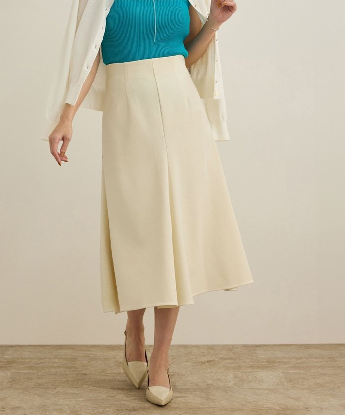 【ロペ/ROPE'】の【洗える】ジャガードニットスカート(梨地スカート)/セットアップ対応 インテリア・キッズ・メンズ・レディースファッション・服の通販 founy(ファニー) https://founy.com/ ファッション Fashion レディースファッション Fashion for Women セットアップ Matching Sets スカート・ミニ/ミディ/マキシ Skirts / Mini, Midi & Maxi Skirts おすすめ Recommended / Our Picks セットアップ Set-Up, Coordinated Outfit フレアースカート Flared Skirt, A-Line Skirt ポケット Pocket, Pocket Detail 春 Spring 洗える Machine Washable |ID: prp329100004829579 ipo3291000000035151348