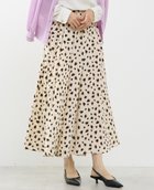 【ティアラ/Tiara】のレオパードプリントギャザーフレアスカート 人気、トレンドファッション・服の通販 founy(ファニー) ファッション Fashion レディースファッション Fashion for Women スカート Skirts Aライン・フレアスカート A-Line & Flared Skirts トレンド Trend, Trending Now フレア Flare, Flared フロント Front, Front Design プリント Print, Printed Pattern レオパード Leopard, Animal Print 今季 This Season, Current Season thumbnail アイボリー|ID: prp329100004829580 ipo3291000000035151358