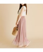 【センスオブプレイス/SENSE OF PLACE by URBAN RESEARCH】のソフトチュールイージースカート 人気、トレンドファッション・服の通販 founy(ファニー) ファッション Fashion レディースファッション Fashion for Women スカート Skirts 2023年 2023 2023春夏・S/S Spring/Summer 2023 SS23 ギャザー Gathered, Ruffled シャンブレー Chambray, Denim-Like Fabric チュール Tulip, Tulip Motif フレア Flare, Flared 冬 Winter / This Winter 夏 Summer S/S・春夏 SS, Spring/Summer, Warm Season thumbnail DUSTY PINK|ID: prp329100004829582 ipo3291000000035151373