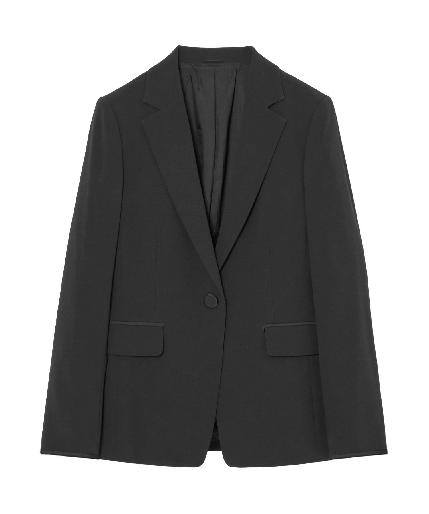 【アナイ/ANAYI】の【Eternal Line 2025】トリアセジョーゼットテーラード ジャケット インテリア・キッズ・メンズ・レディースファッション・服の通販 founy(ファニー) 　ファッション　Fashion　レディースファッション　Fashion for Women　アウター　Coat / Outerwear Collection　レディースジャケット・軽アウター　Jackets　テーラードジャケット / 通勤・きれいめスタイル　Tailored Jackets & Blazers　オケージョン　Occasion Wear　吸水　Absorbent, Quick-Dry　サテン　Satin, Glossy Fabric　ジャケット　Jacket, Outerwear　ジョーゼット　Georgette, Semi-Sheer Fabric　スマート　Smart, Elegant　セットアップ　Set-Up, Coordinated Outfit　ドレス　Dress, One-Piece　定番　Standard, Basic Item　パーティ　Party, Party Style　フォーマル　Formal, Dressy　フロント　Front, Front Design　ポケット　Pocket, Pocket Detail　再入荷　Restock / Back in Stock　セレモニー　Ceremony　入学式　Entrance Ceremony　卒業式　Graduation Ceremony　結婚式　Wedding　ビジネス 仕事 通勤　Business / Work / Commuting　black|ID: prp329100004829591 ipo3291000000035151436