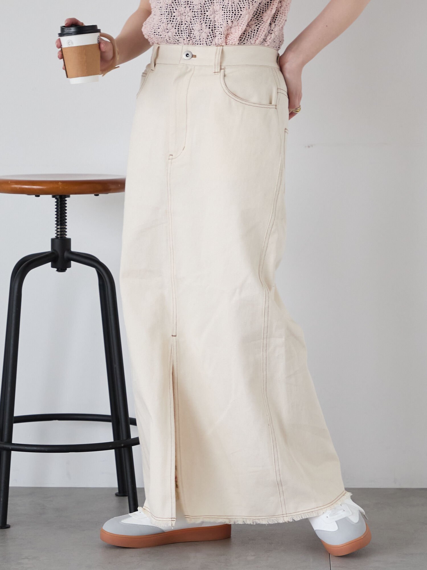 【エヘカソポ/ehka sopo】のフロントスリットデニムスカート インテリア・キッズ・メンズ・レディースファッション・服の通販 founy(ファニー) ファッション Fashion レディースファッション Fashion for Women スカート Skirts デニムスカート・カジュアルスカート Denim Skirts スリット Slit, Slit Detail デニム Denim, Jeans Material フロント Front, Front Design キナリ|ID: prp329100004829594 ipo3291000000035151451