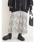 【ジェイ アンド シュプール/Re J&SUPURE】のダルメシアン柄プリーツスカート 人気、トレンドファッション・服の通販 founy(ファニー) ファッション Fashion レディースファッション Fashion for Women スカート Skirts プリーツスカート / 上品フェミニンスタイル Pleated Skirts エレガント 上品 Elegant ショート Short, Short Length スウェット / スエット Sweatshirt, Sweatwear スタイリッシュ Stylish, Fashionable パーカー Hoodie, Parka プリント Print, Printed Pattern プリーツ Pleats, Pleated ポケット Pocket, Pocket Detail モノトーン Monotone, Black and White thumbnail オフホワイト|ID: prp329100004829601 ipo3291000000035151489