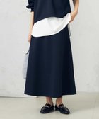 【アー ヴェー ヴェー/a.v.v】の【セットアップ対応】ダンボールフレアスカート ネイビー|ID: prp329100004829602 ipo3291000000035151491