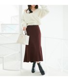 【マジェスティック レゴン/MAJESTIC LEGON】の◎ベーシックマーメイドスカート 人気、トレンドファッション・服の通販 founy(ファニー) ファッション Fashion レディースファッション Fashion for Women スカート Skirts ダウン Down, Puffer フィット Fit, Slim Fit フェミニン Feminine, Girly マーメイド Mermaid, Fishtail Silhouette ルーズ Loose, Oversized 再入荷 Restock / Back in Stock エレガント 上品 Elegant thumbnail ブラウン|ID: prp329100004829604 ipo3291000000035151510