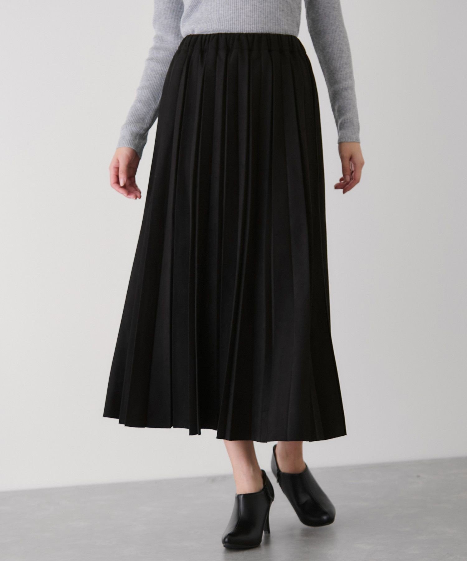 【ジャイロ/JAYRO】のカットスエードプリーツスカート インテリア・キッズ・メンズ・レディースファッション・服の通販 founy(ファニー) 　ファッション　Fashion　レディースファッション　Fashion for Women　スカート　Skirts　プリーツスカート / 上品フェミニンスタイル　Pleated Skirts　エレガント 上品　Elegant　クラシカル　Classical, Vintage-Inspired　ジャケット　Jacket, Outerwear　定番　Standard, Basic Item　パーカー　Hoodie, Parka　プリーツ　Pleats, Pleated　ポケット　Pocket, Pocket Detail　リラックス　Relax, Relaxed Fit　ロング　Long, Long-Length　冬　Winter / This Winter　A/W・秋冬　Autumn/Winter　おすすめ　Recommended / Our Picks　ブラック(01)|ID: prp329100004829605 ipo3291000000035151537