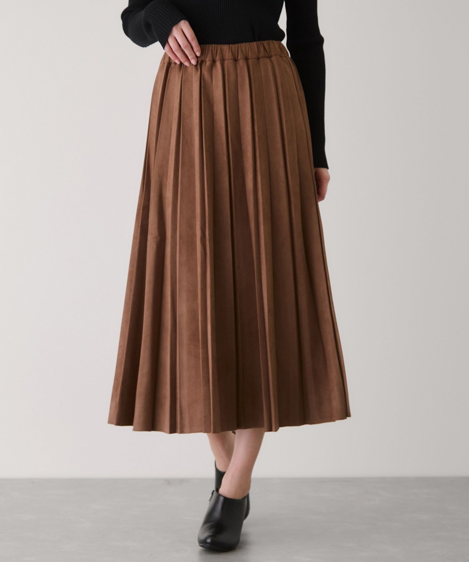 【ジャイロ/JAYRO】のカットスエードプリーツスカート インテリア・キッズ・メンズ・レディースファッション・服の通販 founy(ファニー) 　ファッション　Fashion　レディースファッション　Fashion for Women　スカート　Skirts　プリーツスカート / 上品フェミニンスタイル　Pleated Skirts　エレガント 上品　Elegant　クラシカル　Classical, Vintage-Inspired　ジャケット　Jacket, Outerwear　定番　Standard, Basic Item　パーカー　Hoodie, Parka　プリーツ　Pleats, Pleated　ポケット　Pocket, Pocket Detail　リラックス　Relax, Relaxed Fit　ロング　Long, Long-Length　冬　Winter / This Winter　A/W・秋冬　Autumn/Winter　おすすめ　Recommended / Our Picks　ダークブラウン(20)|ID: prp329100004829605 ipo3291000000035151540