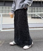 【チャオパニックティピー/CIAOPANIC TYPY】のフェザーフリンジナロースカート 人気、トレンドファッション・服の通販 founy(ファニー) ファッション Fashion レディースファッション Fashion for Women スカート Skirts ガーリー Girly, Feminine Style シンプル Simple, Minimal スウェット / スエット Sweatshirt, Sweatwear スニーカー Sneakers, Trainers スリット Slit, Slit Detail タートル Turtleneck, Turtle Collar A/W・秋冬 Autumn/Winter おすすめ Recommended / Our Picks thumbnail ブラック|ID: prp329100004829606 ipo3291000000035151552