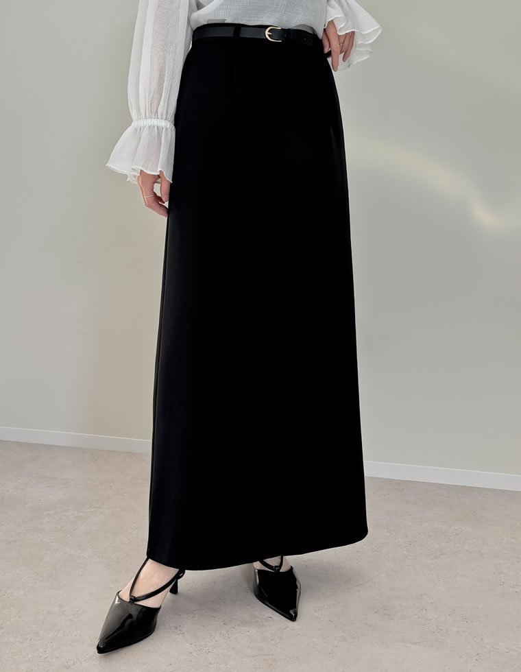 【リエディ/Re:EDIT】のカットツイルセンターベンツスカート 人気、トレンドファッション・服の通販 founy(ファニー) 　ファッション　Fashion　レディースファッション　Fashion for Women　スカート　Skirts　2025年　2025　2025春夏・S/S　Spring/Summer 2025 SS25　コンパクト　Compact, Small Size　ジャケット　Jacket, Outerwear　セットアップ　Set-Up, Coordinated Outfit　バランス　Balance, Style Balance　フロント　Front, Front Design　ベーシック　Basic, Essential　ループ　Loop, Loop Knit　ロング　Long, Long-Length　 other-1|ID: prp329100004829608 ipo3291000000035151569