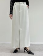 【リエディ/Re:EDIT】のカットツイルセンターベンツスカート 人気、トレンドファッション・服の通販 founy(ファニー) ファッション Fashion レディースファッション Fashion for Women スカート Skirts 2025年 2025 2025春夏・S/S Spring/Summer 2025 SS25 コンパクト Compact, Small Size ジャケット Jacket, Outerwear セットアップ Set-Up, Coordinated Outfit バランス Balance, Style Balance フロント Front, Front Design ベーシック Basic, Essential ループ Loop, Loop Knit ロング Long, Long-Length thumbnail ホワイト|ID: prp329100004829608 ipo3291000000035151572