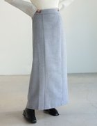 【リエディ/Re:EDIT】のメルトンシャギーナロースカート 人気、トレンドファッション・服の通販 founy(ファニー) ファッション Fashion レディースファッション Fashion for Women スカート Skirts コンパクト Compact, Small Size トレンド Trend, Trending Now バランス Balance, Style Balance パーカー Hoodie, Parka ビスチェ Bustier, Corset Top thumbnail グレー|ID: prp329100004829609 ipo3291000000035151596