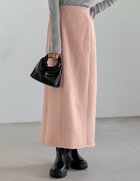 【リエディ/Re:EDIT】のメルトンシャギーナロースカート 人気、トレンドファッション・服の通販 founy(ファニー) ファッション Fashion レディースファッション Fashion for Women スカート Skirts コンパクト Compact, Small Size トレンド Trend, Trending Now バランス Balance, Style Balance パーカー Hoodie, Parka ビスチェ Bustier, Corset Top thumbnail ピンク|ID: prp329100004829609 ipo3291000000035151597