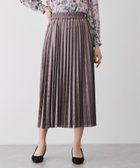 【ジャイロ/JAYRO】のストレッチベロアプリーツスカート ブラウン系(23)|ID: prp329100004829612 ipo3291000000035151612