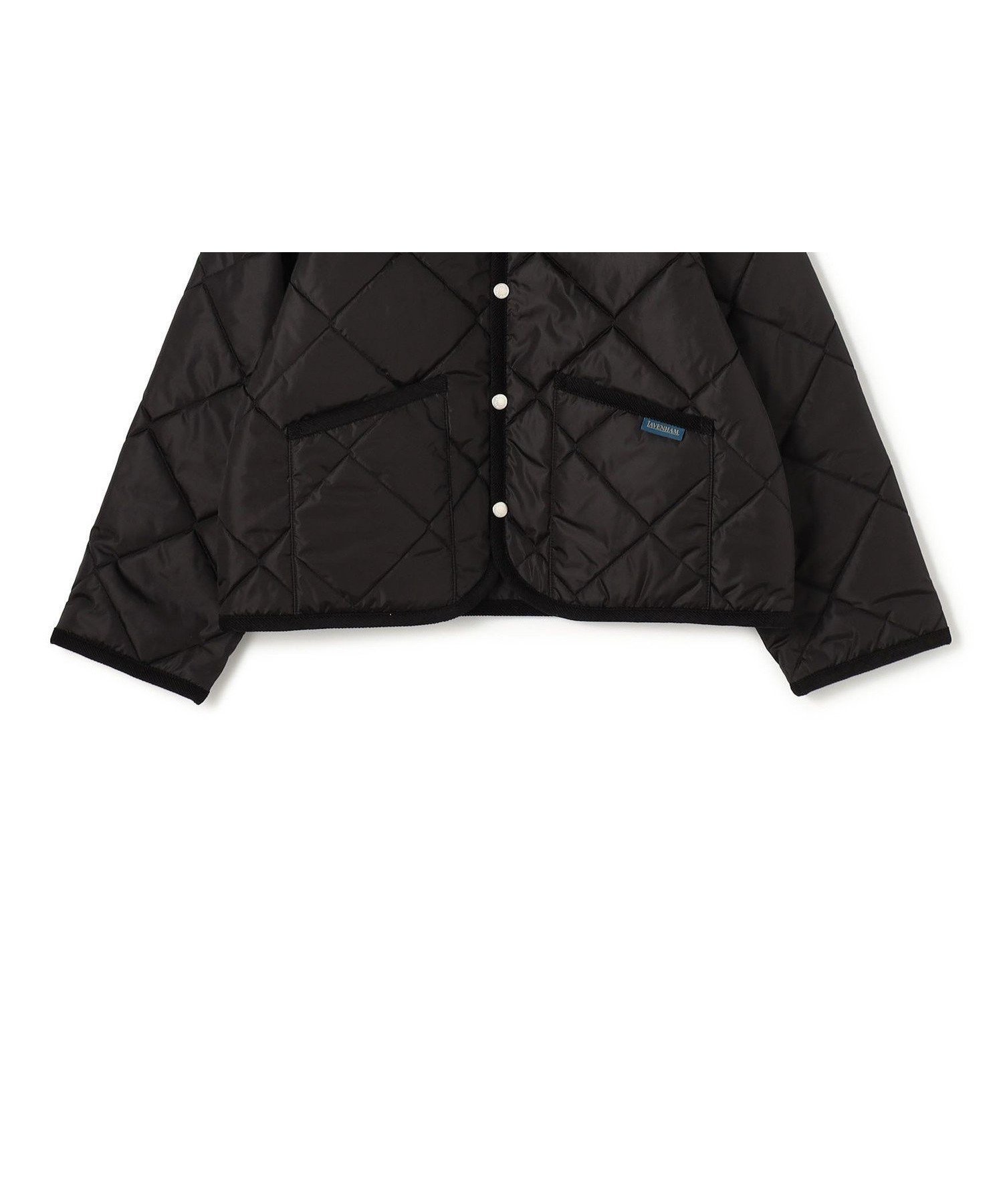 【トゥモローランド/TOMORROWLAND】の【別注】LAVENHAM CREW NECK ジャケット インテリア・キッズ・メンズ・レディースファッション・服の通販 founy(ファニー) ファッション Fashion レディースファッション Fashion for Women アウター Coat / Outerwear Collection レディースジャケット・軽アウター Jackets エレガント 上品 Elegant キルティング Quilted, Quilting クラシック Classic, Timeless Style コンパクト Compact, Small Size コーデュロイ Corduroy, Cord Fabric ジャケット Jacket, Outerwear ストレート Straight, Straight Cut パッチ Patch, Appliqué ブランケット Blanket, Throw Blanket ポケット Pocket, Pocket Detail 別注 Limited Edition, Custom Order 19 ブラック|ID: prp329100004829614 ipo3291000000035151648