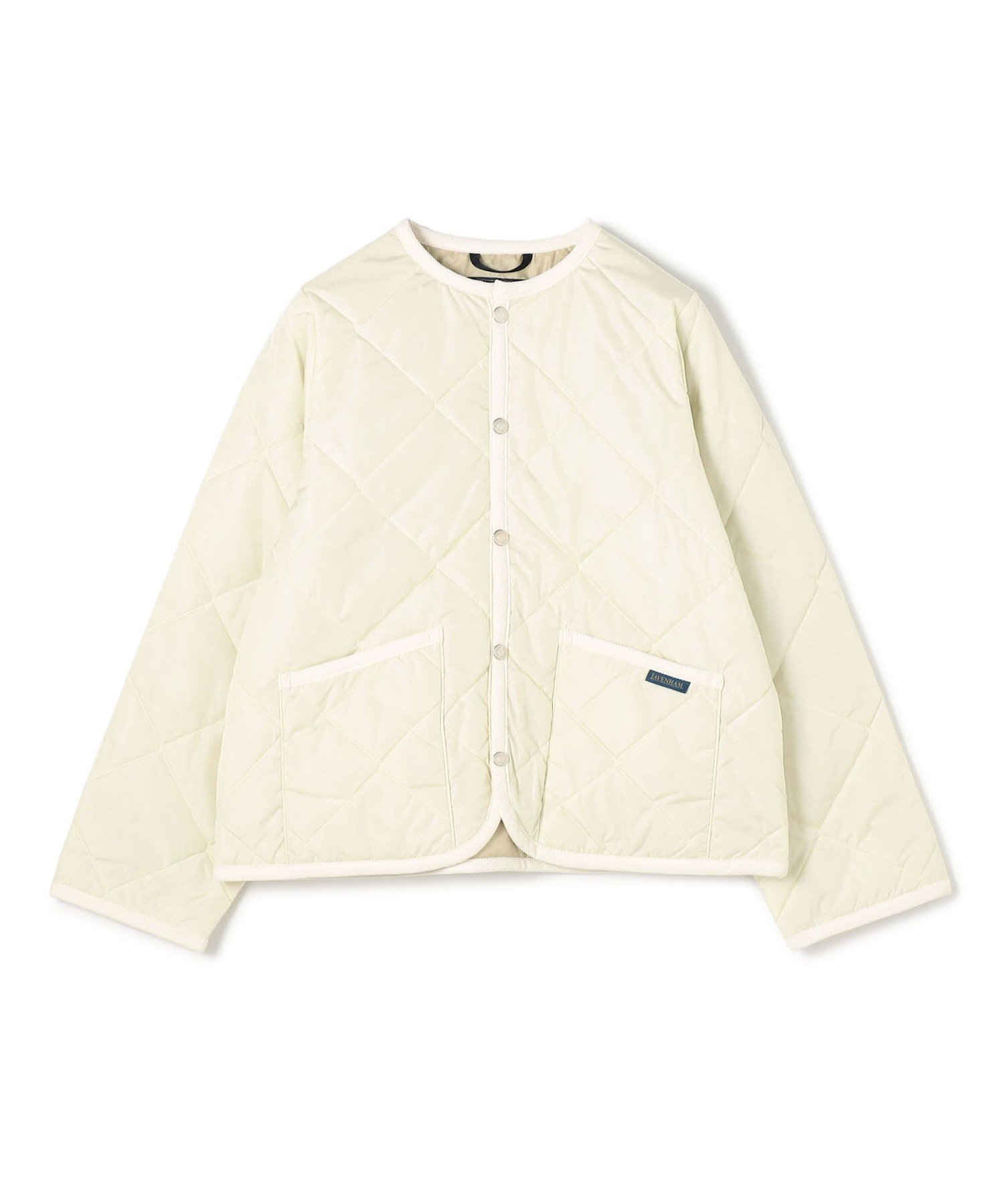 【トゥモローランド/TOMORROWLAND】の【別注】LAVENHAM CREW NECK ジャケット インテリア・キッズ・メンズ・レディースファッション・服の通販 founy(ファニー) ファッション Fashion レディースファッション Fashion for Women アウター Coat / Outerwear Collection レディースジャケット・軽アウター Jackets エレガント 上品 Elegant キルティング Quilted, Quilting クラシック Classic, Timeless Style コンパクト Compact, Small Size コーデュロイ Corduroy, Cord Fabric ジャケット Jacket, Outerwear ストレート Straight, Straight Cut パッチ Patch, Appliqué ブランケット Blanket, Throw Blanket ポケット Pocket, Pocket Detail 別注 Limited Edition, Custom Order 11 ホワイト|ID: prp329100004829614 ipo3291000000035151649