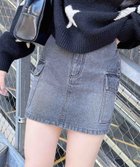 【イング/INGNI】のアソート柄カーゴミニスカート 人気、トレンドファッション・服の通販 founy(ファニー) ファッション Fashion レディースファッション Fashion for Women スカート Skirts ミニスカート Mini Skirts コンパクト Compact, Small Size スマホ Smartphone, Mobile Device デニム Denim, Jeans Material ヒョウ Leopard, Animal Print フィット Fit, Slim Fit フラップ Flap, Flap Pocket ポケット Pocket, Pocket Detail ミニスカート Mini Skirt, Short Skirt thumbnail グレー|ID: prp329100004829615 ipo3291000000035151650