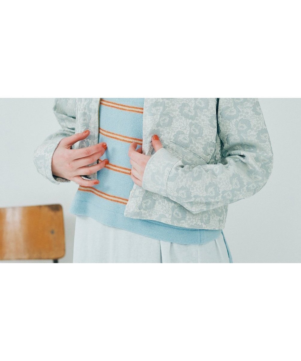 【アールエヌエー/RNA】のJ2101 MINIベトジャン インテリア・キッズ・メンズ・レディースファッション・服の通販 founy(ファニー) 　ファッション　Fashion　レディースファッション　Fashion for Women　おすすめ　Recommended / Our Picks　デニム　Denim, Jeans Material　ポケット　Pocket, Pocket Detail　ミックス　Mix, Mixed Style　レギュラー　Regular, Standard Fit　レース　Lace, Lace Fabric　ブルーグレー|ID: prp329100004829616 ipo3291000000035151660