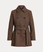 【ラルフローレン/RALPH LAUREN】のチェックド ダブルブレステッド ウールブレンド コート 人気、トレンドファッション・服の通販 founy(ファニー) ファッション Fashion レディースファッション Fashion for Women アウター Coat / Outerwear Collection コート・ロングコート・ピーコート Long Coats, Peacoats & More ストレート Straight, Straight Cut ダブル Double, Double-Breasted チェック Check, Plaid, Tartan パターン Pattern, Design Print フィット Fit, Slim Fit フロント Front, Front Design ポケット Pocket, Pocket Detail ループ Loop, Loop Knit 長袖 Long Sleeve, Full Sleeve thumbnail 200ブラウン|ID: prp329100004829624 ipo3291000000035151759