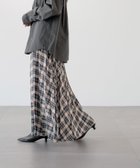 【ローリーズファーム/LOWRYS FARM】のプリントプリーツスカート チェック×ベージュ04|ID: prp329100004829628 ipo3291000000035151802