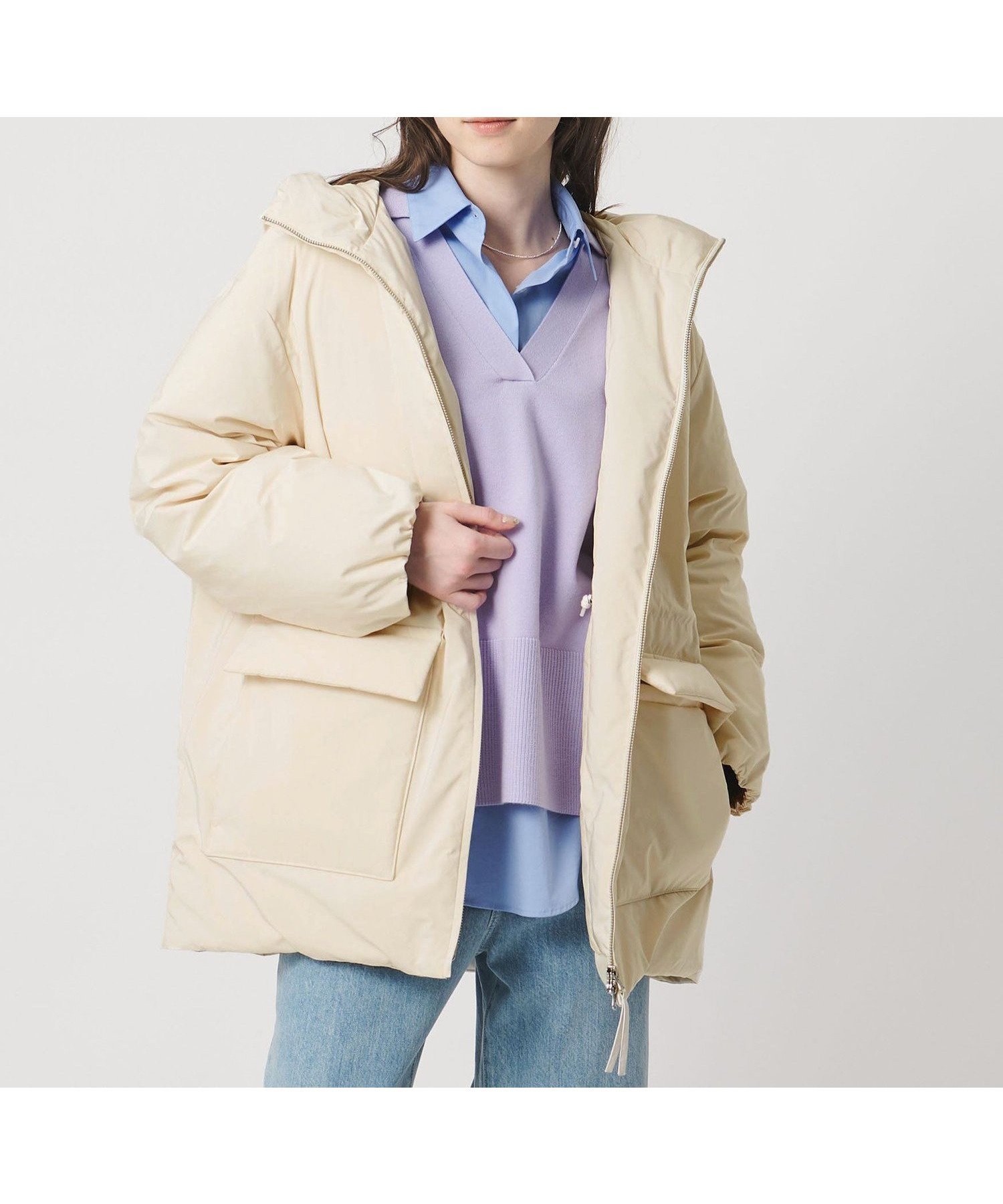 【ユナイテッドアローズ/UNITED ARROWS】のフーディド ダウンコート インテリア・キッズ・メンズ・レディースファッション・服の通販 founy(ファニー) ファッション Fashion レディースファッション Fashion for Women アウター Coat / Outerwear Collection コート・ロングコート・ピーコート Long Coats, Peacoats & More ダウンジャケット・軽量ダウン Warm & Lightweight Down Jackets エレガント 上品 Elegant ジャケット Jacket, Outerwear スニーカー Sneakers, Trainers タフタ Taffeta, Structured Fabric ダウン Down, Puffer ドローストリング Drawstring, Pull Cord フレア Flare, Flared 冬 Winter / This Winter OFF WHITE|ID: prp329100004829629 ipo3291000000035151812