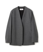 【トゥモローランド/TOMORROWLAND】のSuper140 s トロピカルウール ノーカラージャケット 人気、トレンドファッション・服の通販 founy(ファニー) ファッション Fashion レディースファッション Fashion for Women アウター Coat / Outerwear Collection レディースジャケット・軽アウター Jackets ノーカラージャケット / シンプル上品コーデ Collarless Jackets ジャケット Jacket, Outerwear ストレッチ Stretch, Stretchy Fabric スラックス Slacks, Dress Pants セットアップ Set-Up, Coordinated Outfit デニム Denim, Jeans Material thumbnail 17 チャコールグレー|ID: prp329100004829632 ipo3291000000035151844