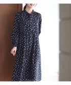 【リフレクト/Reflect】の【通勤・おでかけにおすすめ◎】フラワープリントボウタイワンピース 人気、トレンドファッション・服の通販 founy(ファニー) ファッション Fashion レディースファッション Fashion for Women ワンピース Dresses カフス Cuff Design ギャザー Gathered, Ruffled スマート Smart, Elegant ドレープ Drape, Draping Fabric 長袖 Long Sleeve, Full Sleeve フェミニン Feminine, Girly ブラウジング Blouson Silhouette, Cinched Waist プリント Print, Printed Pattern ポケット Pocket, Pocket Detail ヨーク Yoke, Yoke Design おすすめ Recommended / Our Picks エレガント 上品 Elegant ビジネス 仕事 通勤 Business / Work / Commuting thumbnail ネイビー|ID: prp329100004829642 ipo3291000000035151984