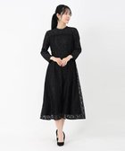 【ストロベリーフィールズ/STRAWBERRY FIELDS】のコードレースワンピース 人気、トレンドファッション・服の通販 founy(ファニー) ファッション Fashion レディースファッション Fashion for Women ワンピース Dresses レース Lace, Lace Fabric thumbnail ブラック2|ID: prp329100004829645 ipo3291000000035151991