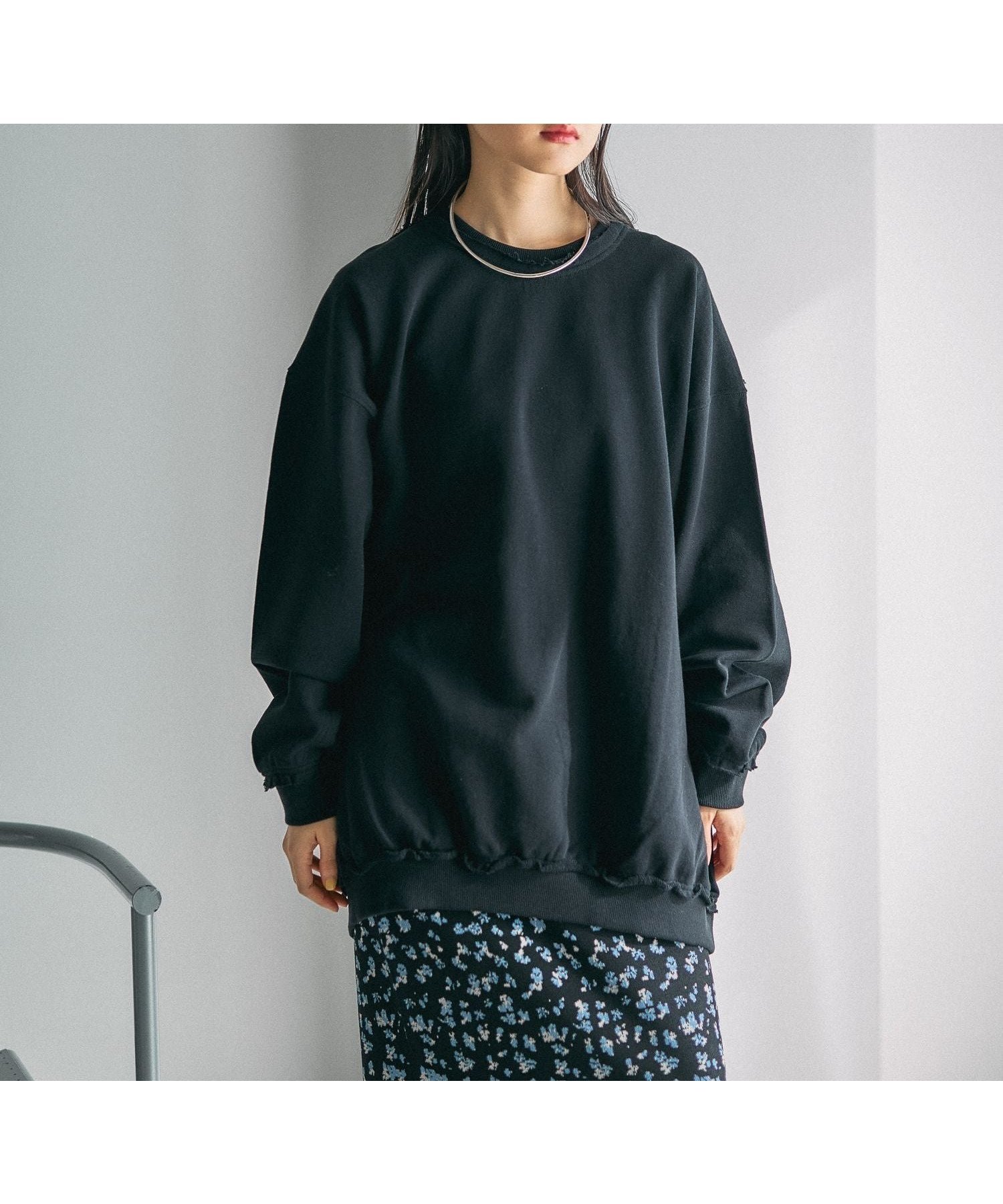 【レプシィム ローリーズファーム/LEPSIM LOWRYS FARM】のBIG裏毛長袖チュニック インテリア・キッズ・メンズ・レディースファッション・服の通販 founy(ファニー) ファッション Fashion レディースファッション Fashion for Women トップス・カットソー Cut & Sew Tops おすすめ Recommended / Our Picks インナー Innerwear シンプル Simple, Minimal チュニック Tunic, Long Top トレンド Trend, Trending Now 今季 This Season, Current Season 長袖 Long Sleeve, Full Sleeve ブラック09|ID: prp329100004829647 ipo3291000000035152005