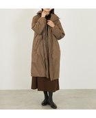 【メルローズ クレール/MELROSE claire】の裏キルトダウンコート 人気、トレンドファッション・服の通販 founy(ファニー) ファッション Fashion レディースファッション Fashion for Women アウター Coat / Outerwear Collection コート・ロングコート・ピーコート Long Coats, Peacoats & More ダウンジャケット・軽量ダウン Warm & Lightweight Down Jackets キルト Quilt, Quilted Fabric ダウン Down, Puffer ロング Long, Long-Length thumbnail モカ|ID: prp329100004829665 ipo3291000000035152360