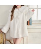 【ナイスクラップ/NICE CLAUP】の衿つきファーミドルコート 人気、トレンドファッション・服の通販 founy(ファニー) ファッション Fashion レディースファッション Fashion for Women アウター Coat / Outerwear Collection コート・ロングコート・ピーコート Long Coats, Peacoats & More ガーリー Girly, Feminine Style ショート Short, Short Length ダウン Down, Puffer デニム Denim, Jeans Material ミドル Middle Length, Mid Height リボン Ribbon, Bow レース Lace, Lace Fabric 冬 Winter / This Winter 再入荷 Restock / Back in Stock おすすめ Recommended / Our Picks エレガント 上品 Elegant 2025年 2025 2025-2026秋冬・A/W Autumn/Winter 2025–26 AW25–26 thumbnail アイボリー|ID: prp329100004829696 ipo3291000000035153152