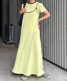 【チャオパニックティピー/CIAOPANIC TYPY】の【HELLO.SANFRANCISCO】アソート柄TEE付きキャミワンピース イエロー|ID: prp329100004829701 ipo3291000000035153318