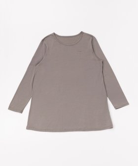 【マドモアゼル ノンノン/Mademoiselle NON NON】のスーパーウォッシャブルウール先染天竺 Aラインチュニック 人気、トレンドファッション・服の通販 founy(ファニー) ファッション Fashion レディースファッション Fashion for Women トップス・カットソー Cut & Sew Tops シルク Silk, 100% Silk チュニック Tunic, Long Top エレガント 上品 Elegant 別注 Limited Edition, Custom Order |ID:prp329100004829709