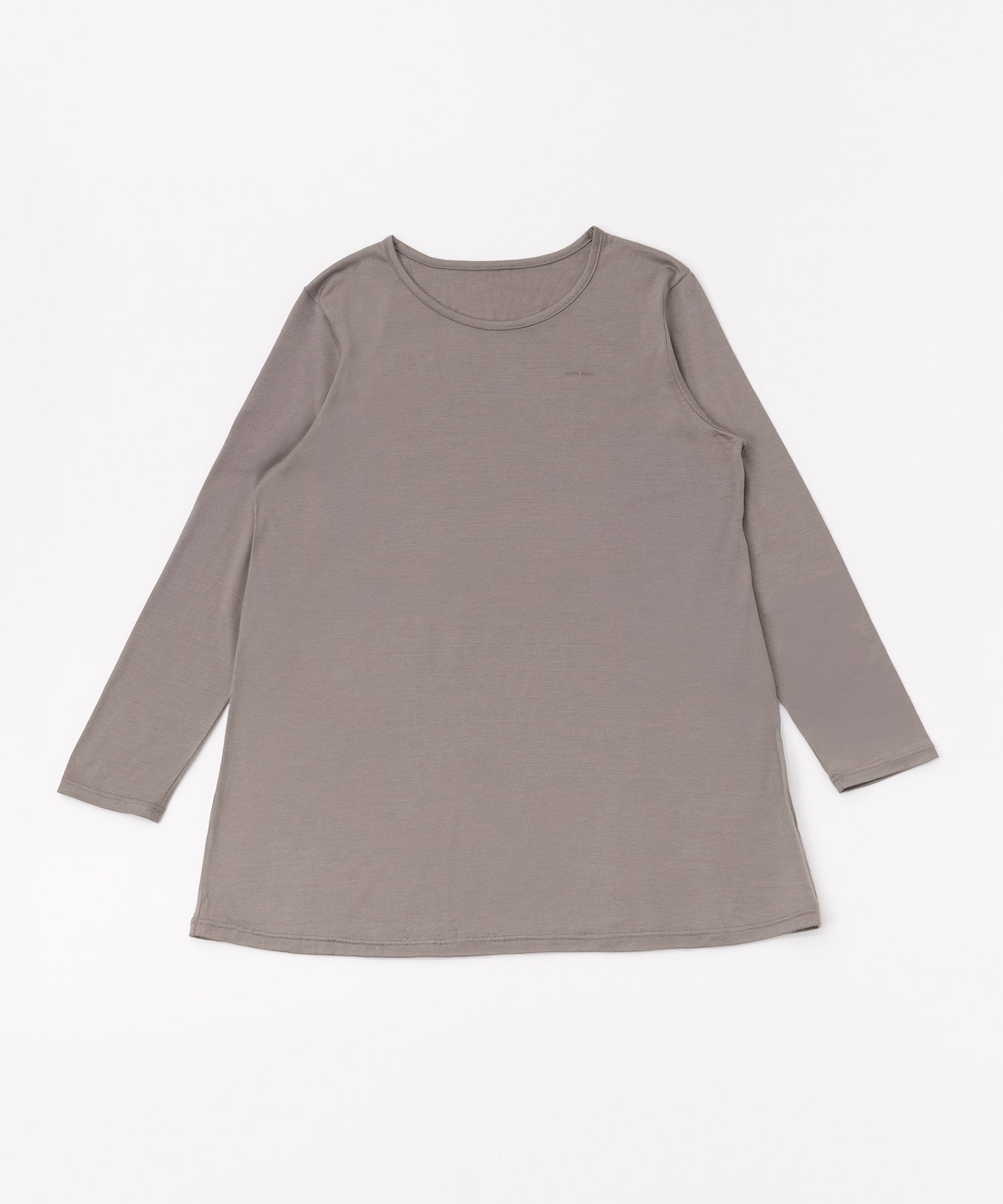 【マドモアゼル ノンノン/Mademoiselle NON NON】のスーパーウォッシャブルウール先染天竺 Aラインチュニック 人気、トレンドファッション・服の通販 founy(ファニー) 　ファッション　Fashion　レディースファッション　Fashion for Women　トップス・カットソー　Cut & Sew Tops　シルク　Silk, 100% Silk　チュニック　Tunic, Long Top　エレガント 上品　Elegant　別注　Limited Edition, Custom Order　 other-1|ID: prp329100004829709 ipo3291000000035153472