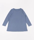 【マドモアゼル ノンノン/Mademoiselle NON NON】のスーパーウォッシャブルウール先染天竺 Aラインチュニック 人気、トレンドファッション・服の通販 founy(ファニー) ファッション Fashion レディースファッション Fashion for Women トップス・カットソー Cut & Sew Tops シルク Silk, 100% Silk チュニック Tunic, Long Top エレガント 上品 Elegant 別注 Limited Edition, Custom Order thumbnail スモークサックスブルー|ID: prp329100004829709 ipo3291000000035153474