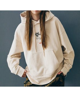 【アールエヌエー/RNA】のM2576 WICKEDウォッシュアウトフーディー 人気、トレンドファッション・服の通販 founy(ファニー) ファッション Fashion レディースファッション Fashion for Women カットオフ Cut-Off Design パウダー Powder, Soft Tone プリント Print, Printed Pattern |ID:prp329100004829716