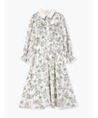 【ルディックパーク/LUDIC PARK】のフロントリボン花柄ワンピース 人気、トレンドファッション・服の通販 founy(ファニー) ファッション Fashion レディースファッション Fashion for Women ワンピース Dresses スリーブ Sleeve, Long Sleeve / Short Sleeve フラップ Flap, Flap Pocket フロント Front, Front Design ポケット Pocket, Pocket Detail リボン Ribbon, Bow thumbnail アイボリー|ID: prp329100004829728 ipo3291000000035153567