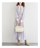 【ルディックパーク/LUDIC PARK】の襟レースシャーリングワンピース 人気、トレンドファッション・服の通販 founy(ファニー) ファッション Fashion レディースファッション Fashion for Women ワンピース Dresses おすすめ Recommended / Our Picks カーディガン Cardigan, Knitwear シャーリング Shirring, Ruched フィット Fit, Slim Fit メタル Metal, Metal Parts レース Lace, Lace Fabric エレガント 上品 Elegant thumbnail 淡グレー|ID: prp329100004829729 ipo3291000000035153569