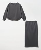【ユナイテッドアローズ/UNITED ARROWS】のブライト ウラケ プルオーバー+スカート セットアップ A DAY IN THE LIFE 人気、トレンドファッション・服の通販 founy(ファニー) ファッション Fashion レディースファッション Fashion for Women セットアップ Matching Sets スカート・ミニ/ミディ/マキシ Skirts / Mini, Midi & Maxi Skirts ジップ Zip, Zipper スウェット / スエット Sweatshirt, Sweatwear スカーフ Scarf, Neckwear スリット Slit, Slit Detail セットアップ Set-Up, Coordinated Outfit トレンド Trend, Trending Now ネックレス Necklace, Pendant Necklace バランス Balance, Style Balance ブライト Bright, Shiny リボン Ribbon, Bow ロング Long, Long-Length アウトレット Outlet / Clearance 旅行 Travel エレガント 上品 Elegant ビジネス 仕事 通勤 Business / Work / Commuting thumbnail DK.GRAY|ID: prp329100004829757 ipo3291000000035154023