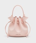 【チャールズ アンド キース/CHARLES & KEITH】のSammie サミー ドローストリング バケットバッグ 人気、トレンドファッション・服の通販 founy(ファニー) ファッション Fashion レディースファッション Fashion for Women バッグ Bags ドローストリング Drawstring, Pull Cord thumbnail SoftPink|ID: prp329100004829774 ipo3291000000035154275