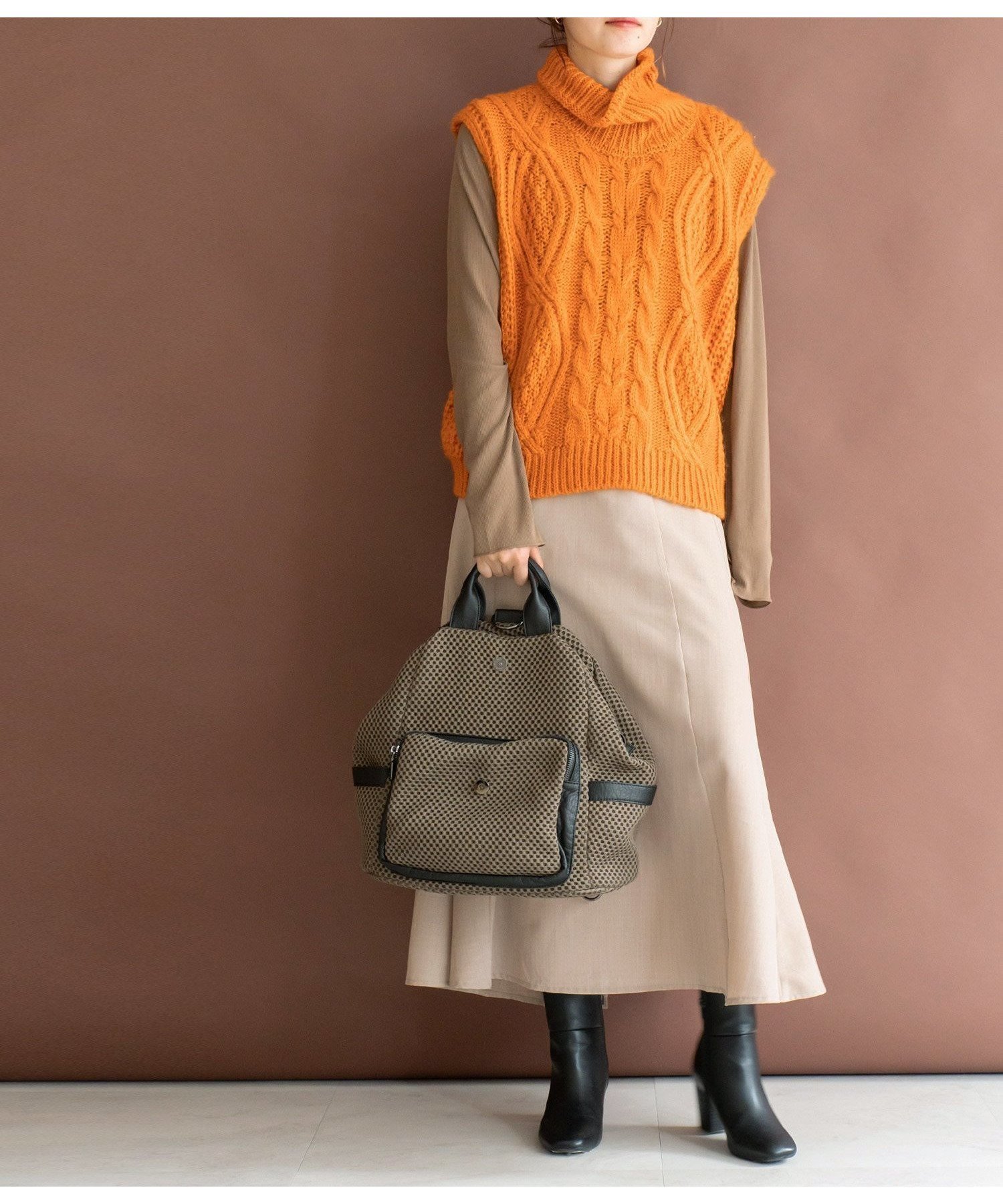 【ヴィータフェリーチェ/VitaFelice】のメッシュ3wayミニリュック インテリア・キッズ・メンズ・レディースファッション・服の通販 founy(ファニー) 　ファッション　Fashion　レディースファッション　Fashion for Women　ショルダー　Shoulder, Shoulder Strap　フォルム　Silhouette, Form　メッシュ　Mesh, Net Fabric　リュック　Backpack, Rucksack　軽量　Lightweight, Ultra Light　モカ|ID: prp329100004829777 ipo3291000000035154296