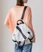 【ヴィータフェリーチェ/VitaFelice】のメッシュ3wayミニリュック 人気、トレンドファッション・服の通販 founy(ファニー) ファッション Fashion レディースファッション Fashion for Women ショルダー Shoulder, Shoulder Strap フォルム Silhouette, Form メッシュ Mesh, Net Fabric リュック Backpack, Rucksack 軽量 Lightweight, Ultra Light thumbnail ホワイト|ID: prp329100004829777 ipo3291000000035154297