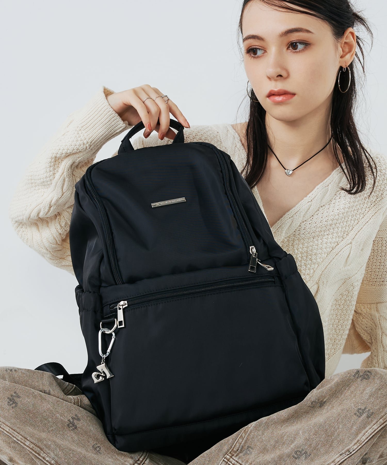 【エルガス/ELGAES】の多機能バックパック キャリーオンバッグ MR-B1383 撥水ツイル 人気、トレンドファッション・服の通販 founy(ファニー) ファッション Fashion レディースファッション Fashion for Women バッグ Bags クール Cool, Chic 傘 Umbrella, Parasol チャーム Charm, Pendant ツイル Twist, Twisted Detail トレンド Trend, Trending Now フェミニン Feminine, Girly ポケット Pocket, Pocket Detail メッシュ Mesh, Net Fabric リュック Backpack, Rucksack おすすめ Recommended / Our Picks 旅行 Travel other-1|ID: prp329100004829792 ipo3291000000035154458